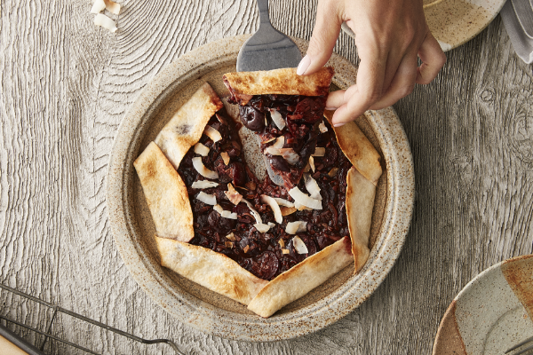 Cherry Ripe Tart