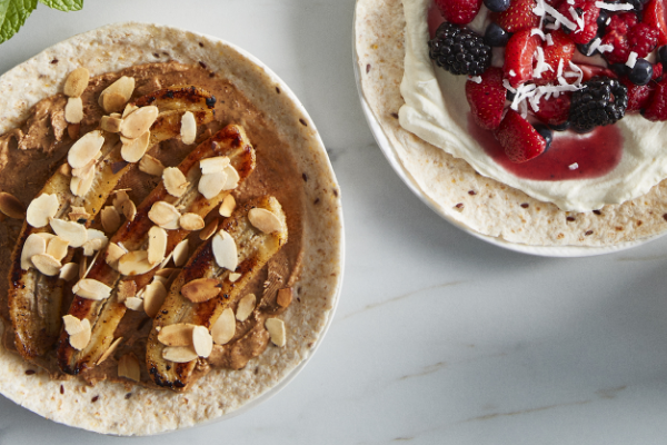 Banana Almond Wraps
