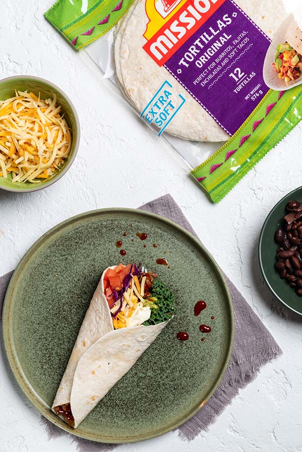 Guacamole Beef Tortillas