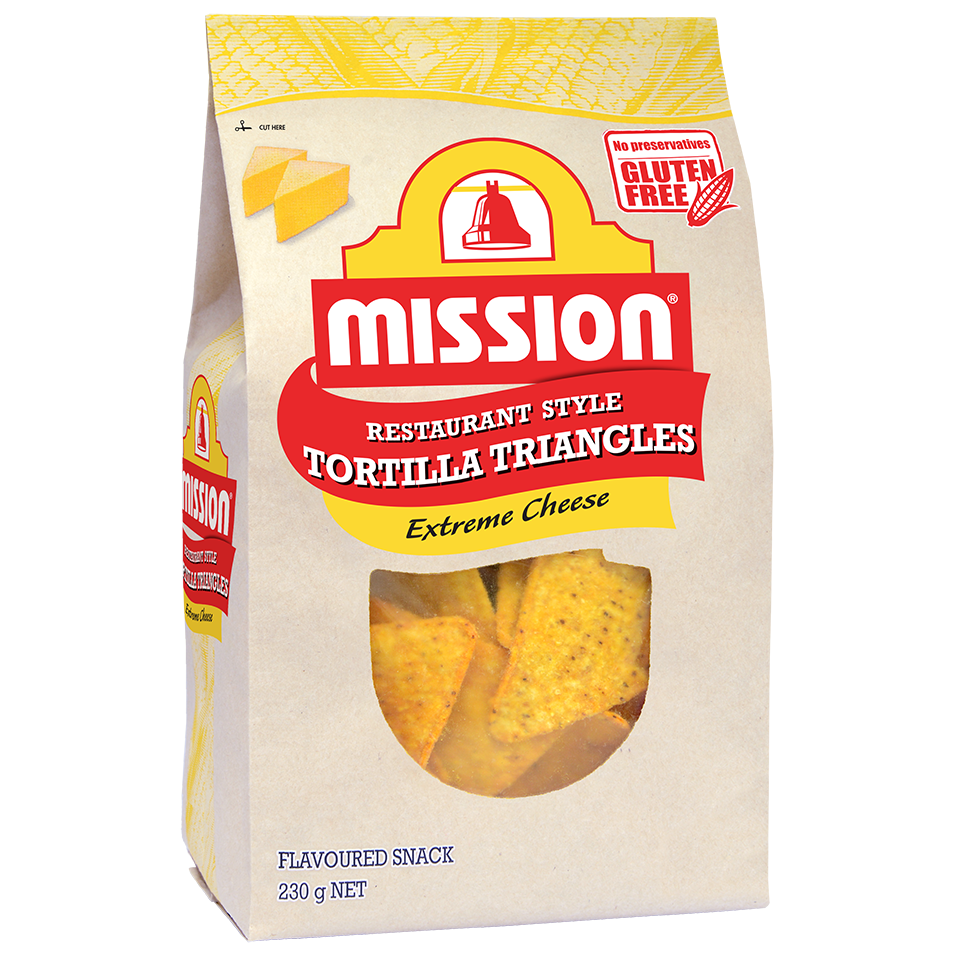 Mission Extreme Cheese Tortilla Triangles