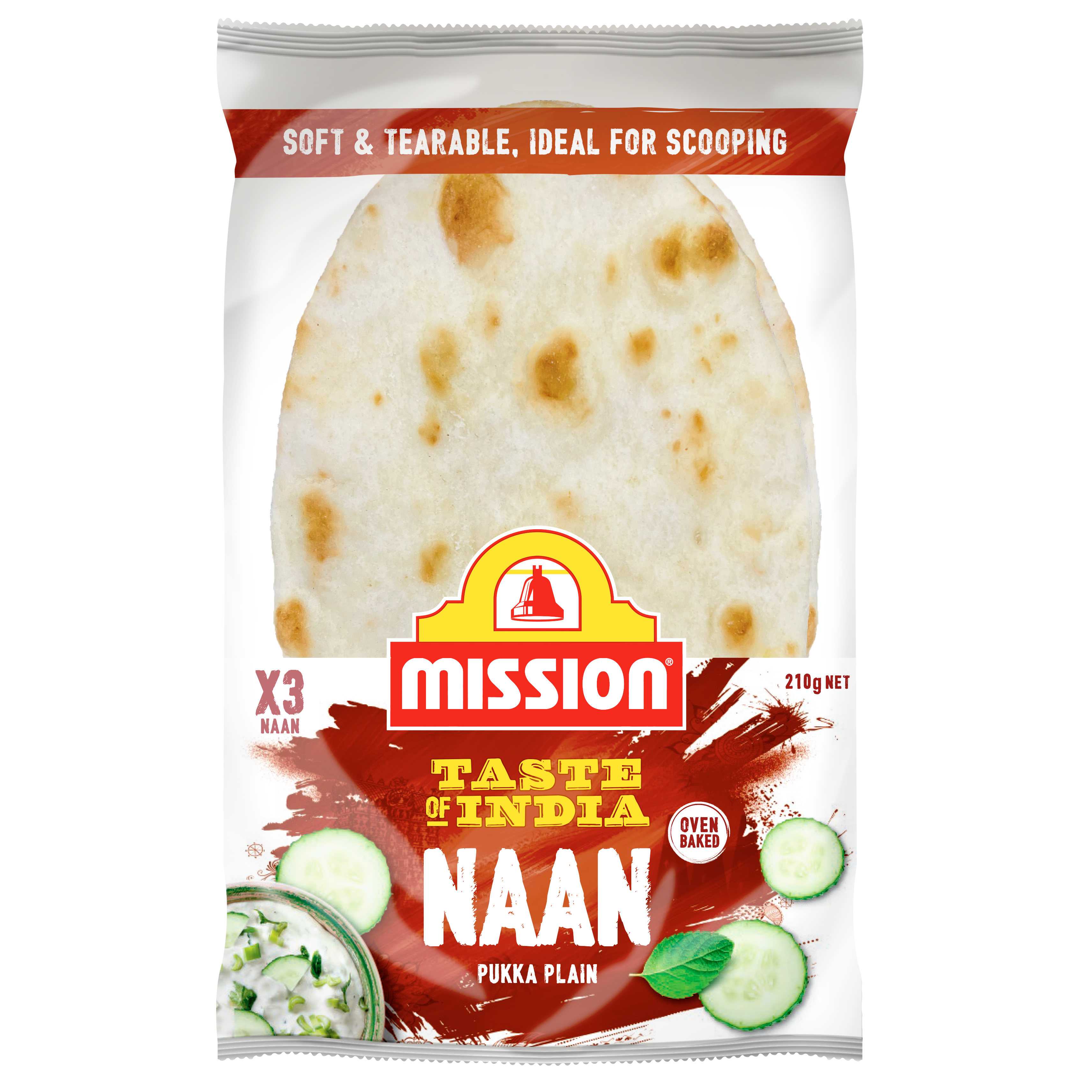 Mission Naan Pukka Plain