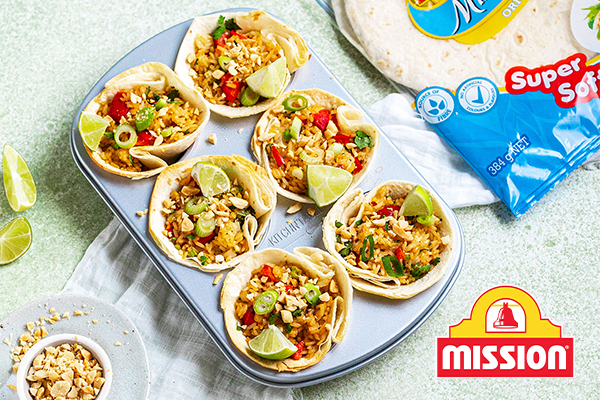 Thai Fried Rice Cups