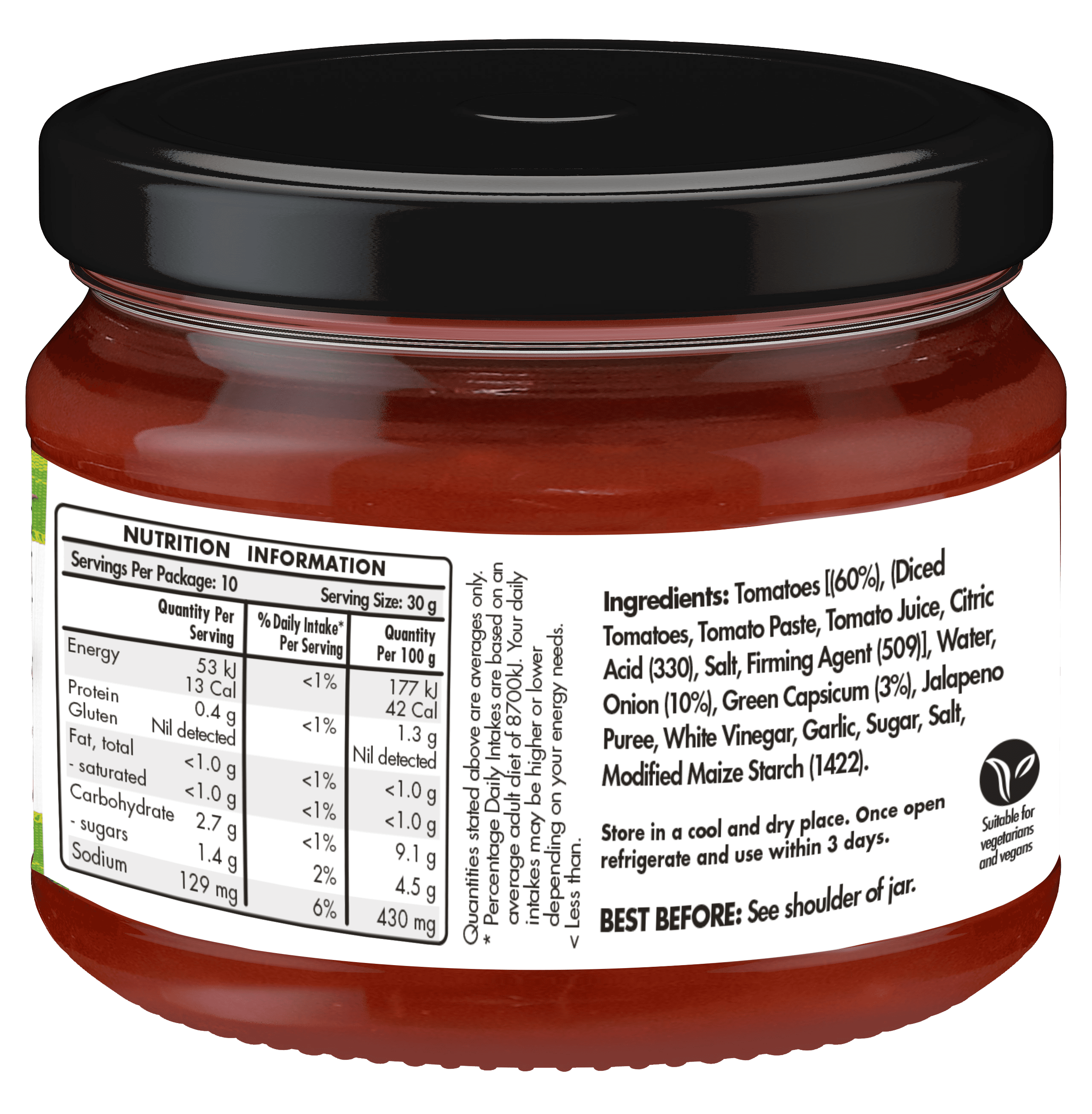 Mission Salsa MILD Side