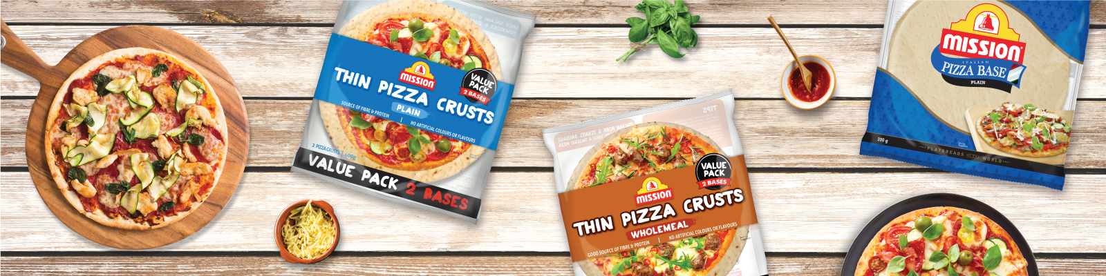 Mission Website Banner Products Page Bakery 1600X400px Pizza Bases