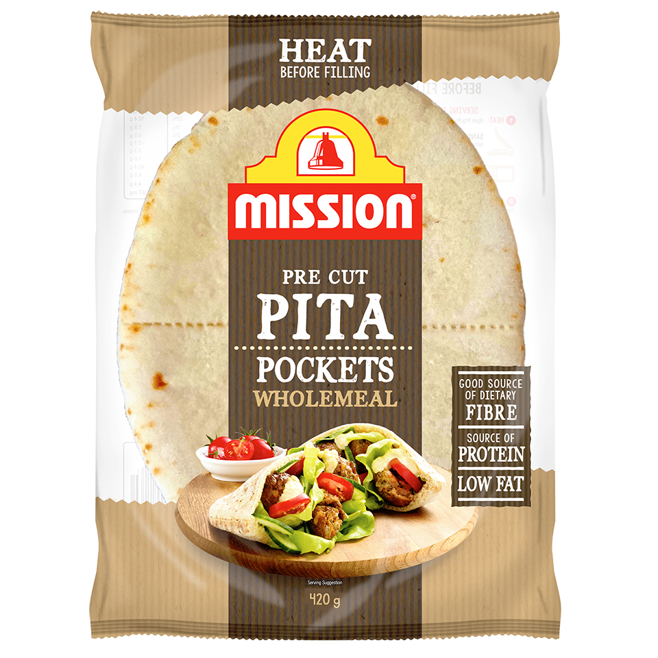 Mission Wholemeal Pita Pockets
