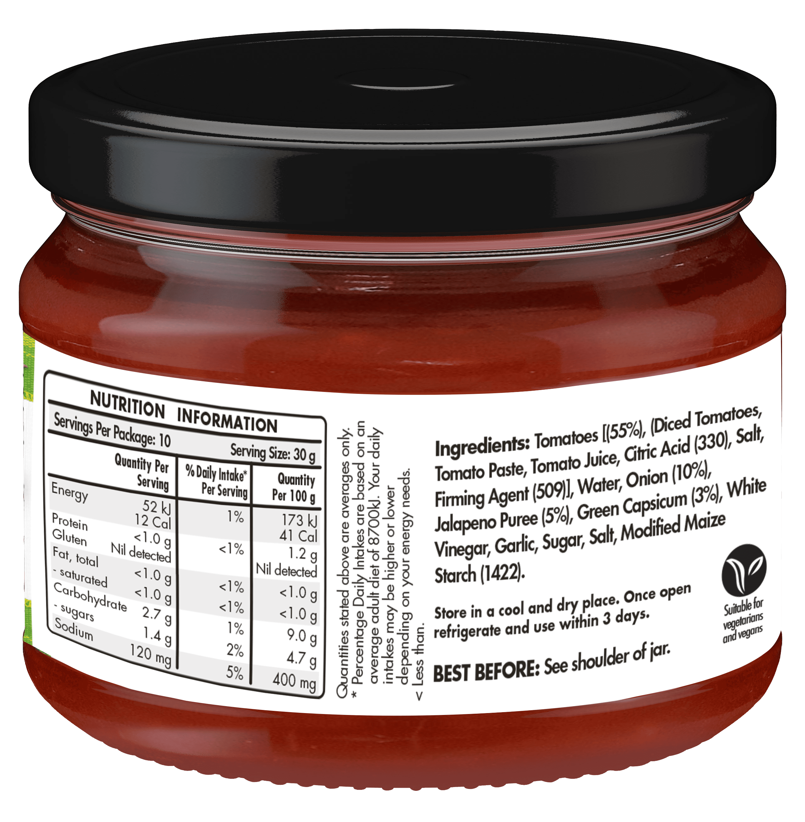 Mission Salsa MEDIUM Side