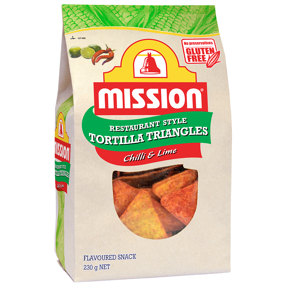 Mission Chilli & Lime Tortilla Triangles 